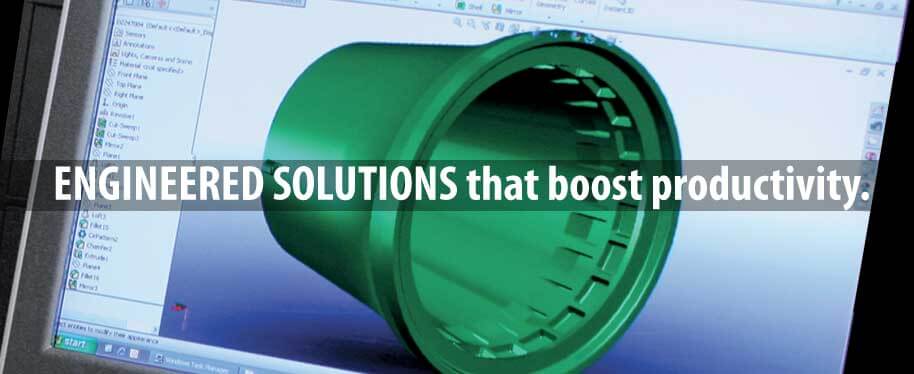 Solid modeling and engineered wear part solutions from Columbia Steel